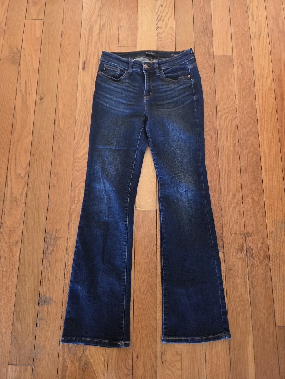 Judy Blue Dark Blue Flare Jeans